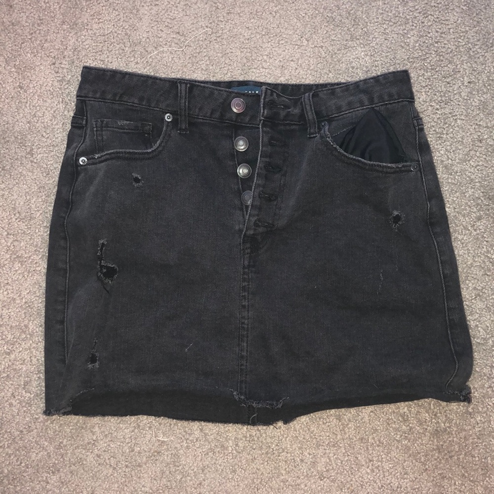 Aeropostale Black Ripped Skirt! Brand New!!